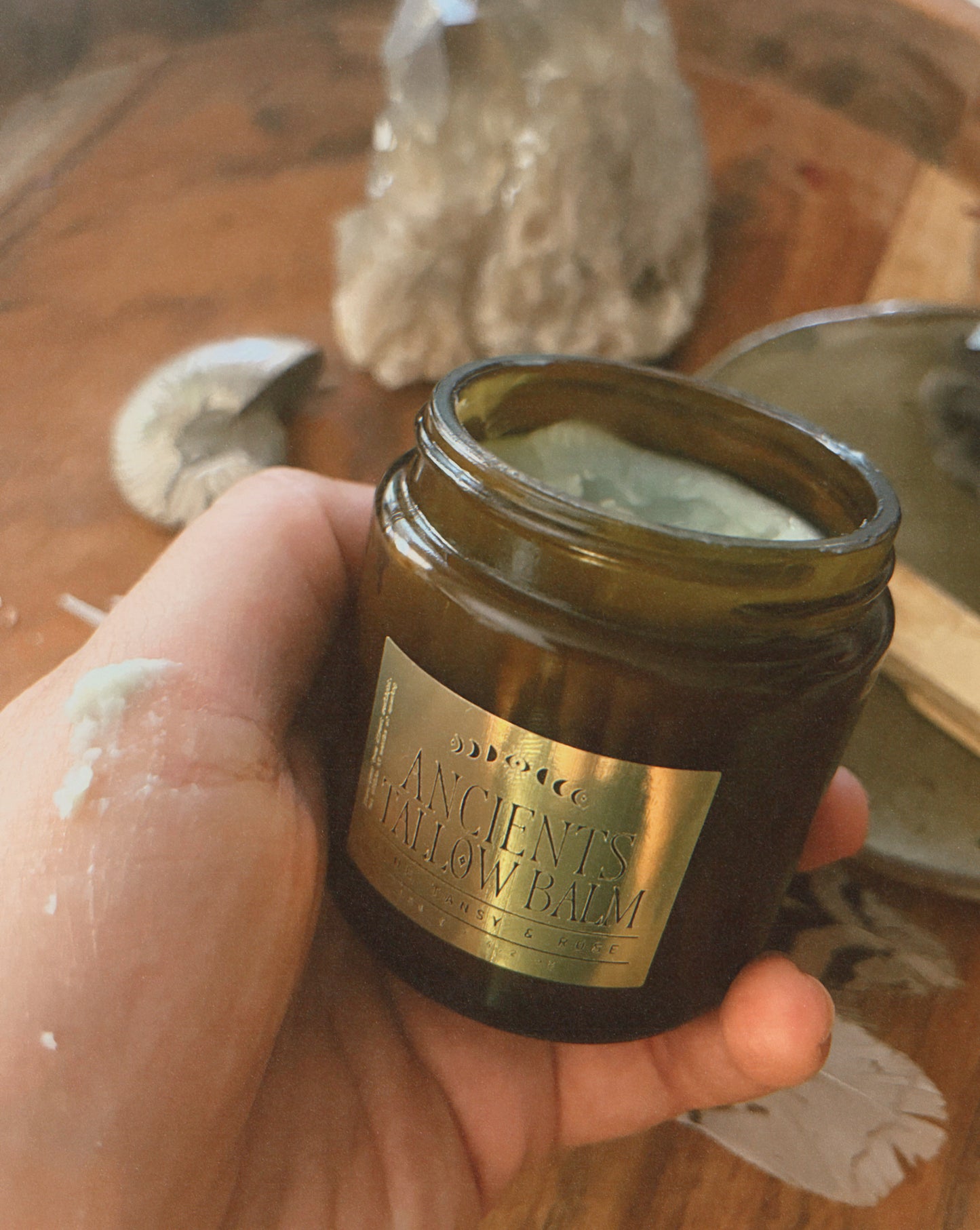 Ancients tallow balm, blessd buy ari